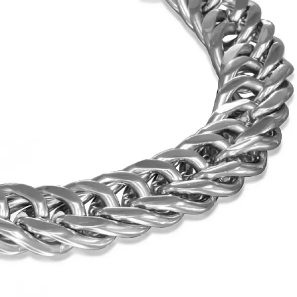 Pánsky oceľový náramok Rombo 12 mm GCZA282