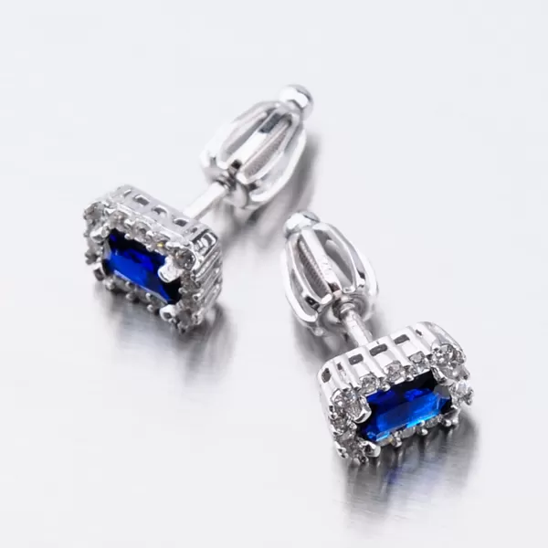 Strieborné náušnice kôstky UPST-121526S