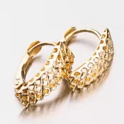 Dámske náušnice žlté zlato 585 42-32083