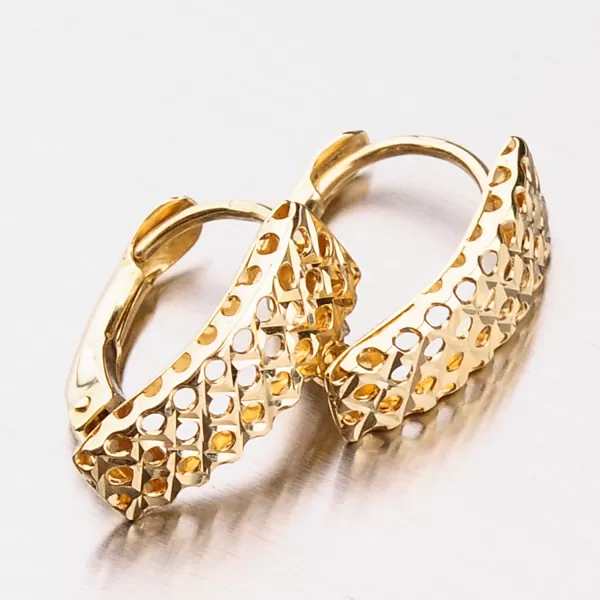 Dámske náušnice žlté zlato 585 42-32083