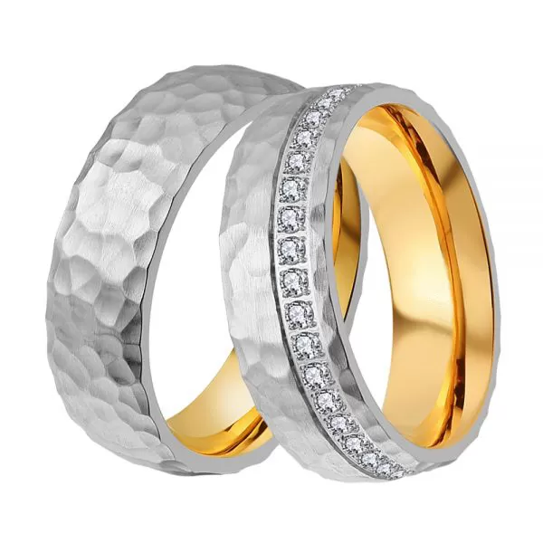 Oceľové snubné prstene ST-88090