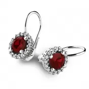 Luxusné náušnice s diamantmi 10925-B-DIA-GRA