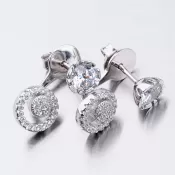 Náušnice so zirkónmi UPST-12911