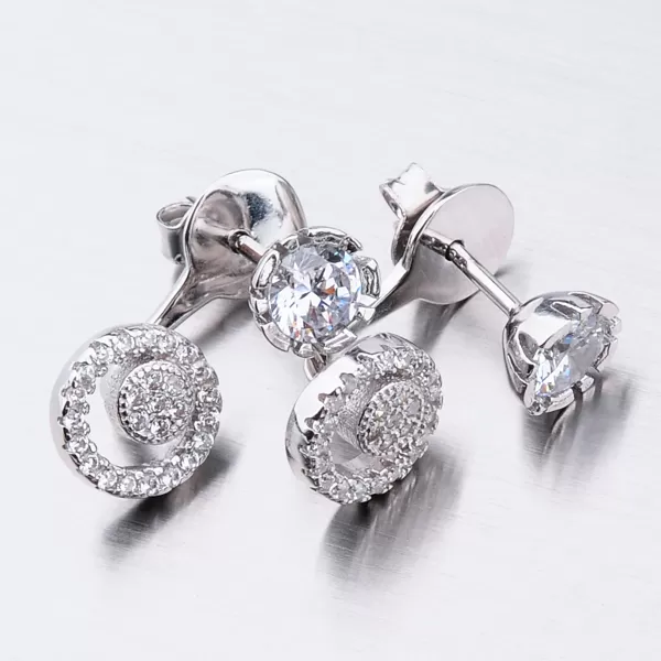 Náušnice so zirkónmi UPST-12911