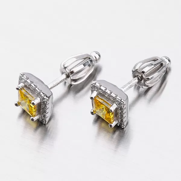 Strieborné náušnice kôstky UPST-121555S