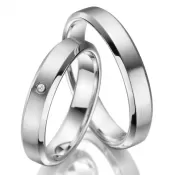 Strieborné snubné prstene SP-SI-006