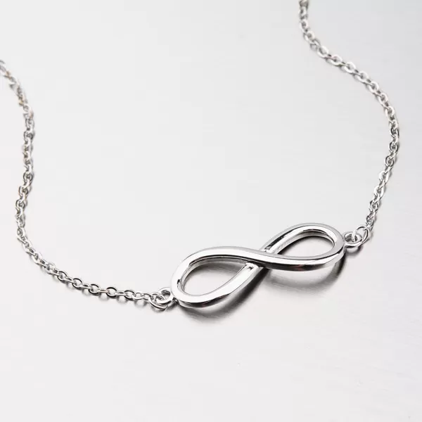 Strieborný náramok nekonečno BST-14404