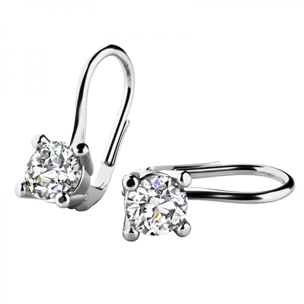 Luxusné diamantové náušnice 10827-450-B-DIA