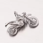 Prívesok strieborný 925 motocykel PKL-3003