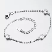 Strieborný náramok BST-14405
