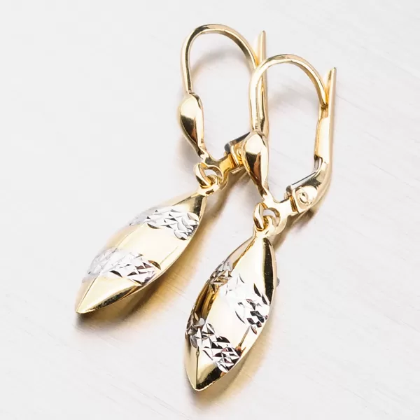 Dámske náušnice zlato 585 42-32326