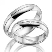 Strieborné snubné prstene SP-SI-016