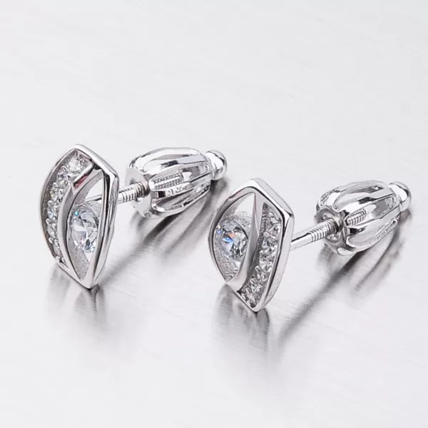 Náušnice kôstky SETST-12164S