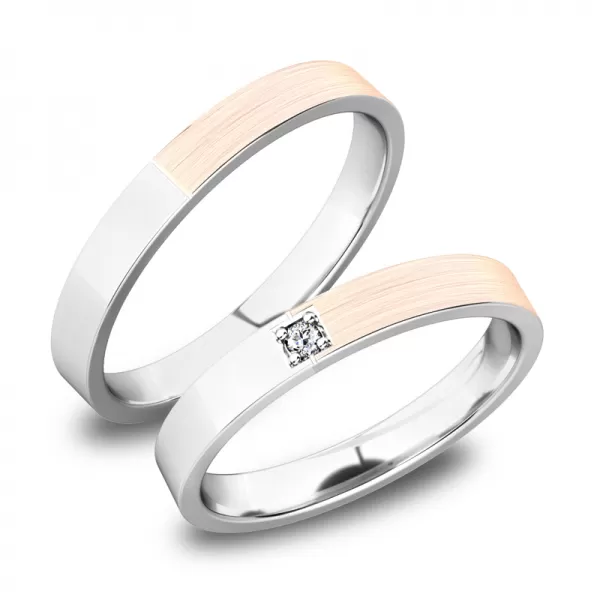 Snubné prstene zo zlata SP-61085B
