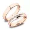 Zlaté snubné prstene SP-61084B