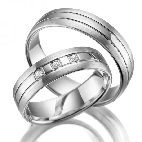 Snubné prstene strieborné SP-SI-007