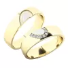 Snubné prstene zo žltého zlata SP-61082Z