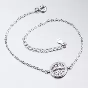 Strieborný náramok so zirkónmi BST-14355