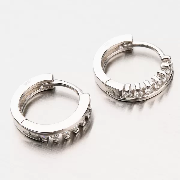 Strieborné kruhy EZX15140007