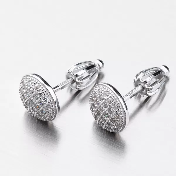 Strieborné náušnice kôstky UPST-121576S