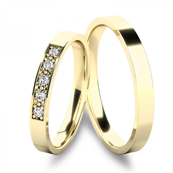 Snubné prstene zo zlata SP-61086B
