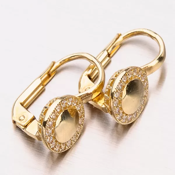 Zlaté náušnice 12-410