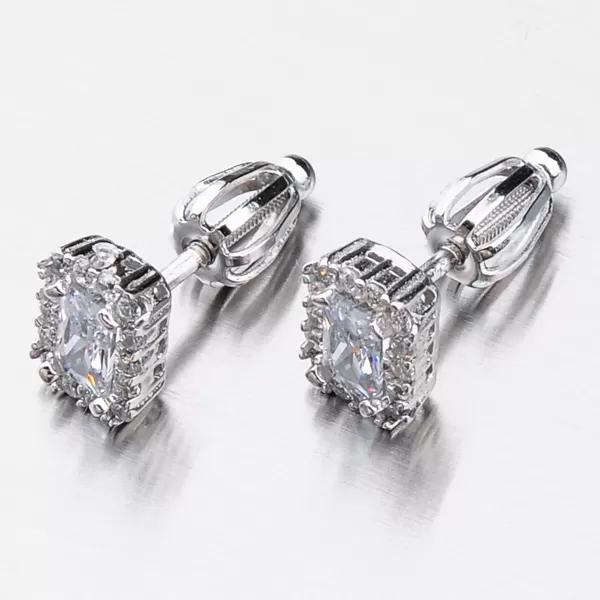 Strieborné náušnice kôstky UPST-121523S