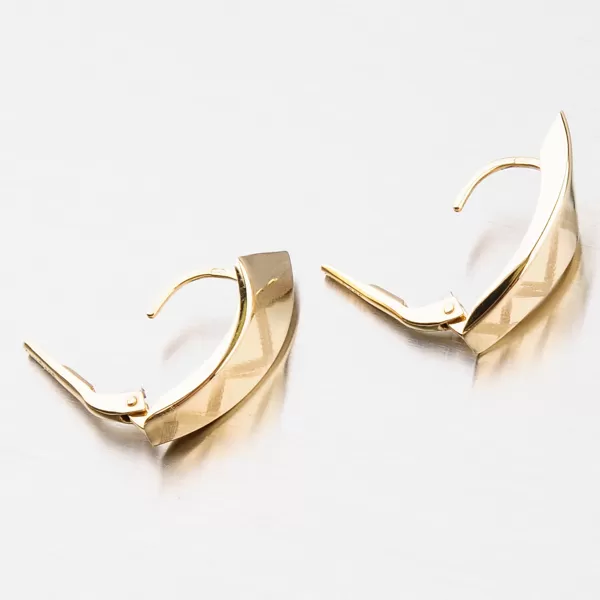 Dámske náušnice žlté zlato 585 visiace 42-31521