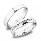 Zlaté snubné prstene SP-61084B