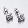 Strieborné náušnice kôstky UPST-121553S
