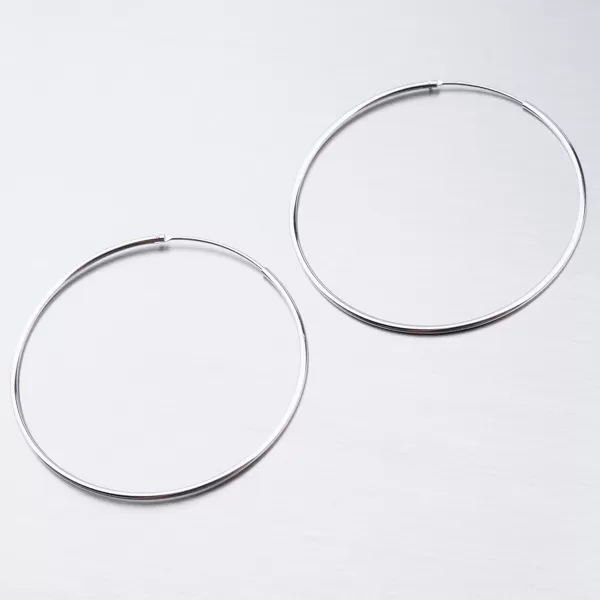 Strieborné kruhy UCST-121408/50