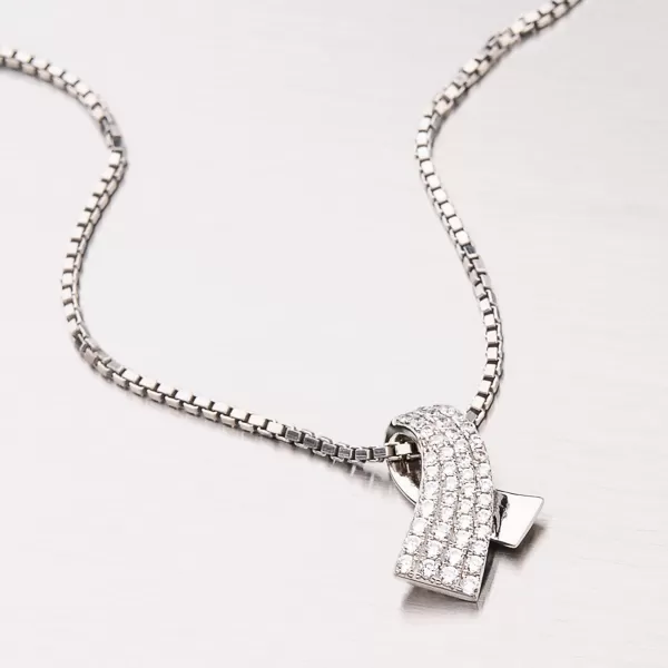 Strieborný prívesok so zirkónmi PXX07130044