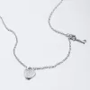 Strieborný náhrdelník SST-15881