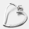 Strieborné srdce so zirkónmi HST-13280