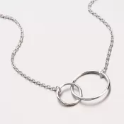 Strieborný náhrdelník NXX01130009