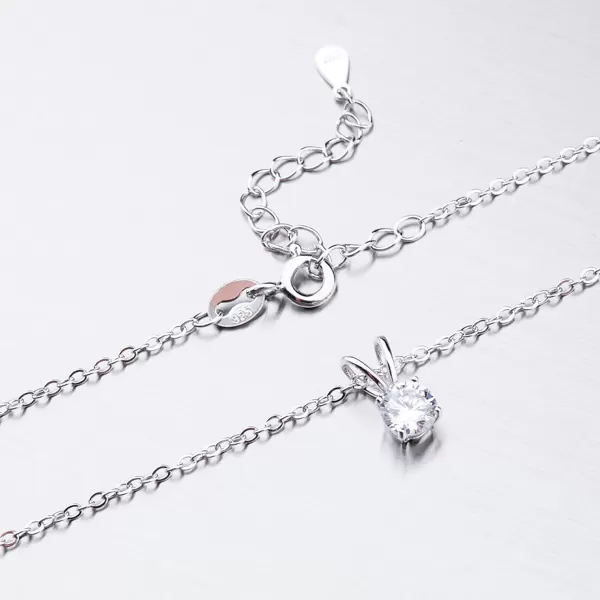 Náhrdelník so zirkónom SST-151034