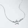 Strieborný náhrdelník so zirkónmi SST-15888