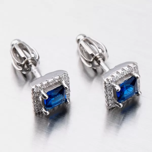 Strieborné náušnice kôstky UPST-121552S