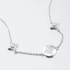 Strieborný náramok so zirkónmi BST-14337