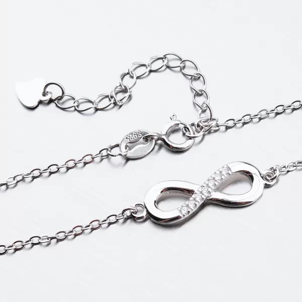 Strieborný náramok BST-14350