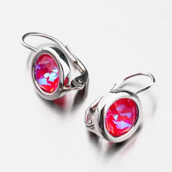 Strieborné visiace náušnice N503TMRU-JK