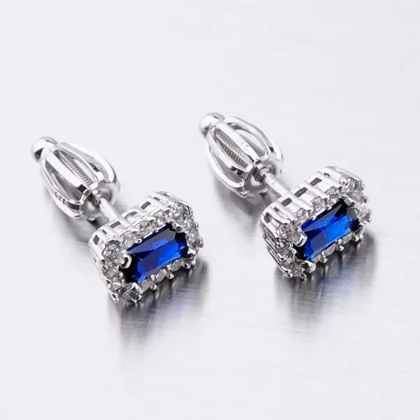 Strieborné náušnice kôstky UPST-121526S