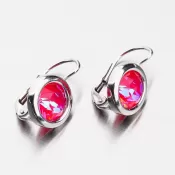 Strieborné visiace náušnice N503TMRU-JK