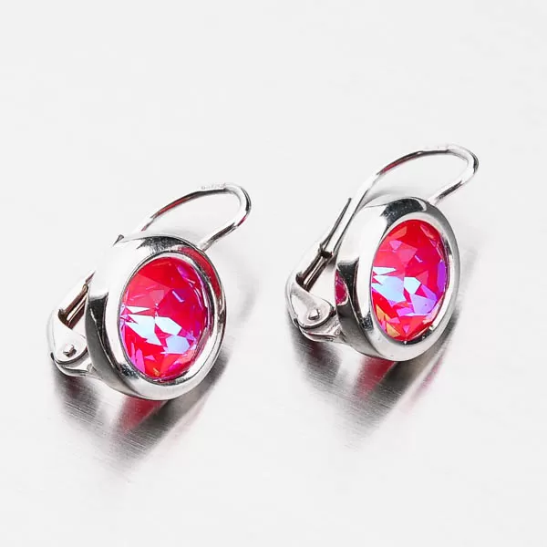 Strieborné visiace náušnice N503TMRU-JK