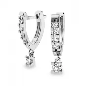 Náušnice s briliantmi 10900-B-DIA