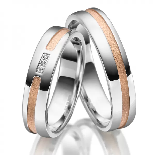 Strieborné snubné prstene so zirkónmi SP-SI-022