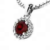 Dámsky prívesok prírodný diamant 0,50 ct G/SI 10927-B-GRA