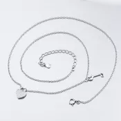 Strieborný náhrdelník SST-15881
