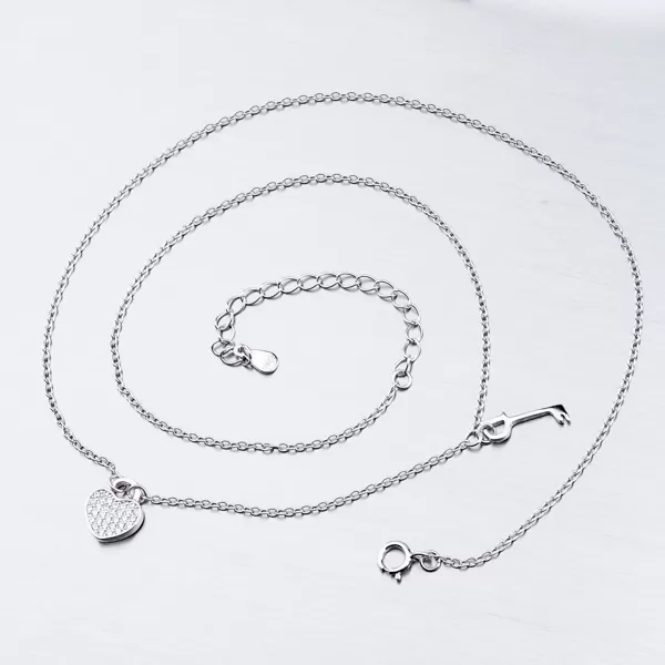 Strieborný náhrdelník SST-15881