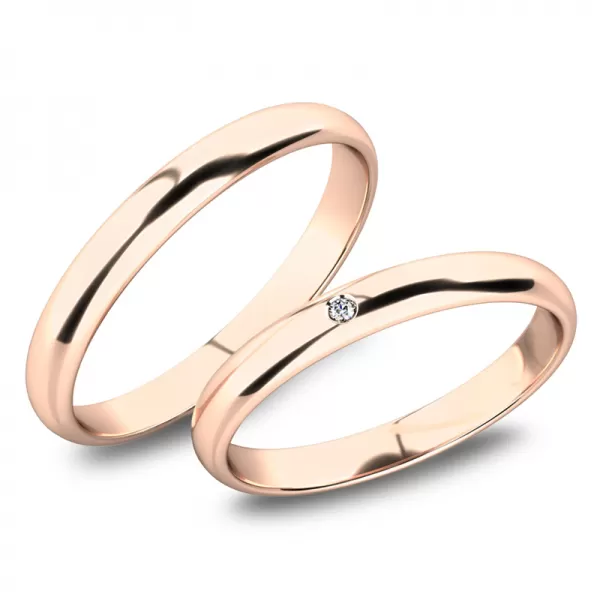 Snubné prstene zo zlata SP-61100-01-01-B